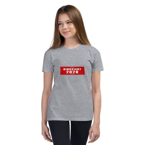 Hindsight Red - Youth Short Sleeve T-Shirt - Unminced Words