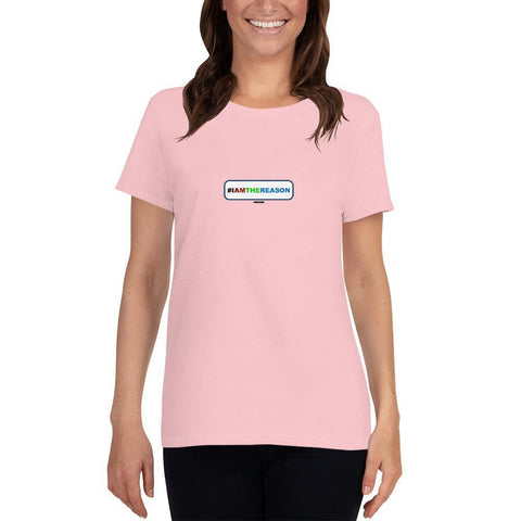 #IAMTHEREASON - Women's short sleeve t-shirt - Unminced Words