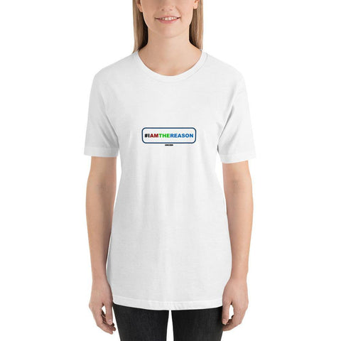 #IAMTHEREASON -  Short-Sleeve Ladies' T-Shirt - Unminced Words