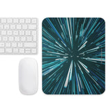 Hyperspace Deluxe - Blue Mouse pad