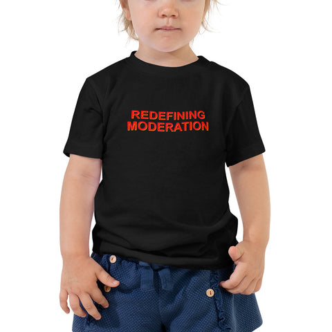 Redefining Moderation - Toddler Short Sleeve Tee