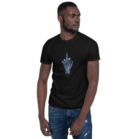 X-Ray Finger - Short-Sleeve T-Shirt - Unminced Words