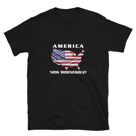 America Now Bidenesque - Short-Sleeve T-Shirt