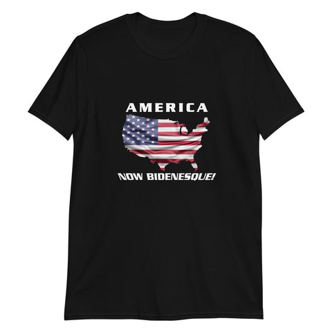 America Now Bidenesque - Short-Sleeve T-Shirt