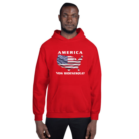 America Now Bidenesque - Hoodie