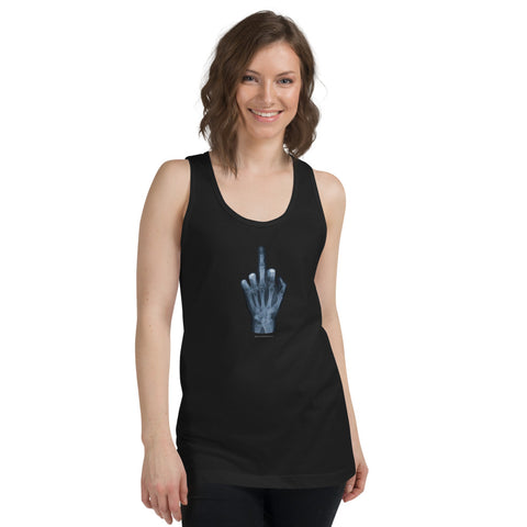 X-Ray Finger - Tank Top - Unminced Words