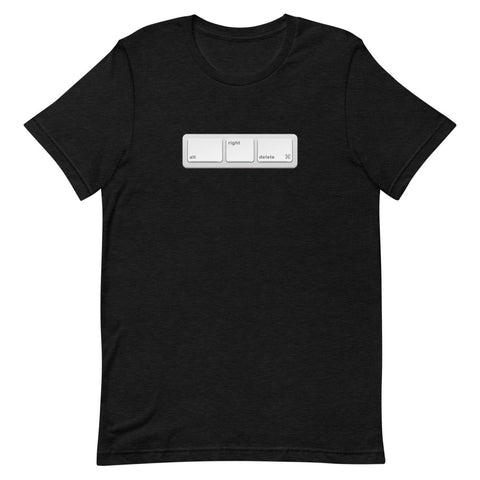 Alt Right Delete - Short-Sleeve T-Shirt