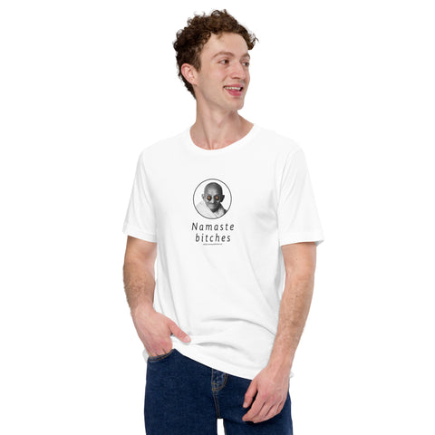 Namaste Gandhi - Unisex t-shirt