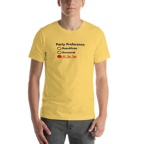 Party Preference - Short-Sleeve T-Shirt