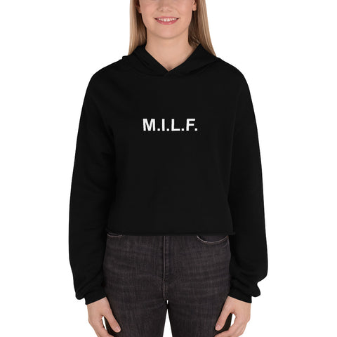 M.I.L.F. - Crop Hoodie