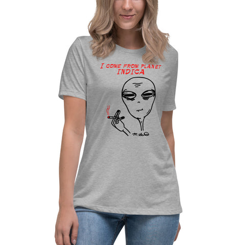 Planet Indica - Women's Relaxed T-Shirt