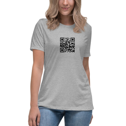 QR Code - Women's Relaxed T-Shirt