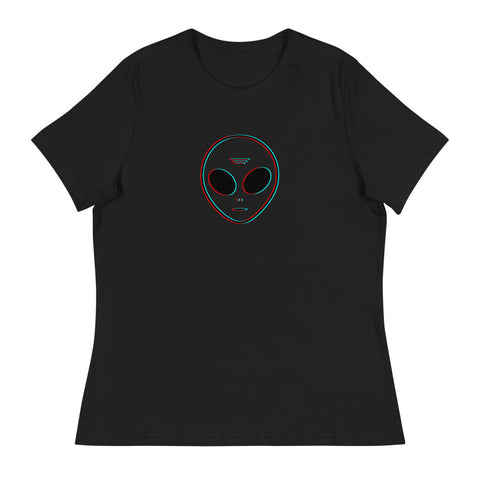 Alien Head - Women's Relaxed T-Shirt