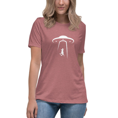 Dino Abduction - Women's Relaxed T-Shirt