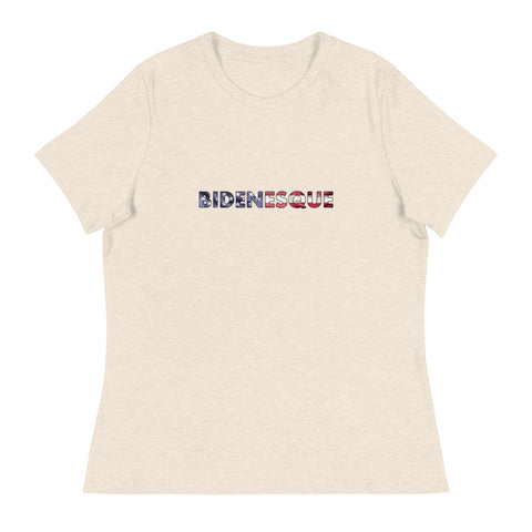 Bidenesque - Women's Relaxed T-Shirt