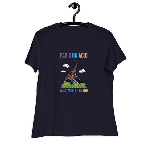 Paris On Acid - Women's Relaxed T-Shirt