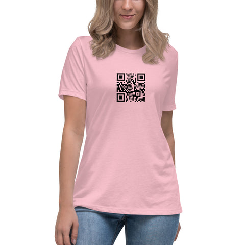 QR Code - Women's Relaxed T-Shirt