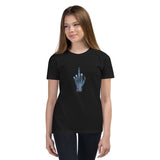 X-Ray Finger - Youth Short Sleeve T-Shirt - Unminced Words